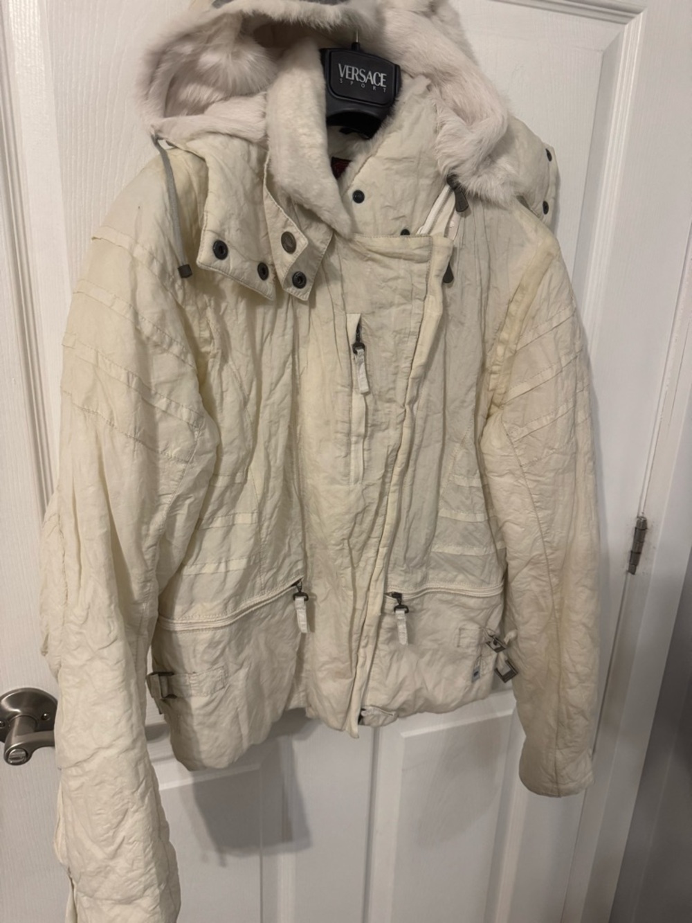 Versace Sport Ski Set Jacket + Pants Olympic Museum Collection Made in Italy 🇮🇹 - Picture 3 of 13